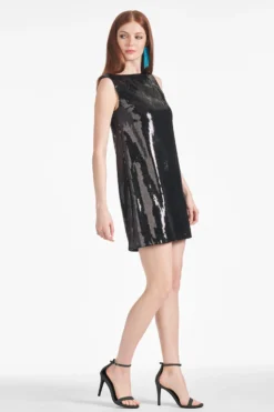 Addy Dress - Black Sequins -Cheap The Simply Dress Store ADDYDRESS BLACK SIDE scaled