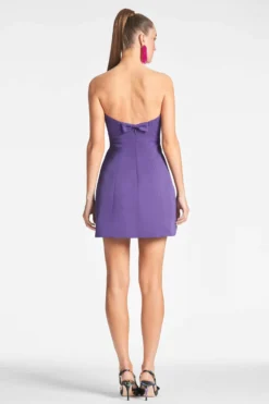 Alanna Dress - Amethyst -Cheap The Simply Dress Store ALANNADRESS AMETHYST BACK scaled