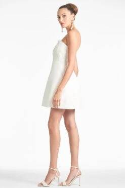 Alanna Dress - Ivory -Cheap The Simply Dress Store ALANNADRESS IVORY SIDE 1c853387 0cd7 4170 884f 2bee701bef29