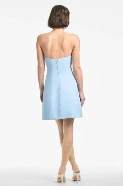 Alanna Dress - Sky 7 Alanna Dress - Sky -Cheap The Simply Dress Store ALANNADRESS SKY BACK
