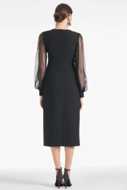 Alanz Dress - Black -Cheap The Simply Dress Store ALANZDRESS BLACK BACK scaled