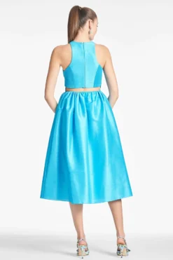 Alicia Dress - Electric Blue -Cheap The Simply Dress Store ALICIADRESS ELECTRICBLUE BACK scaled