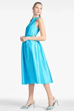 Alicia Dress - Electric Blue -Cheap The Simply Dress Store ALICIADRESS ELECTRICBLUE SIDE2 scaled