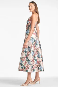 Allesandra Dress - Antico Botonico -Cheap The Simply Dress Store ALLESANDRADRESS ANTICOBOTONICO SIDE