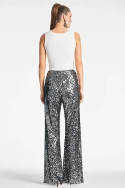Sequin Alli Pant - Gunmetal -Cheap The Simply Dress Store ALLIPANT GUNMETAL BACK 06765074 e835 4ddc 8674 d1d426beeaa9 scaled