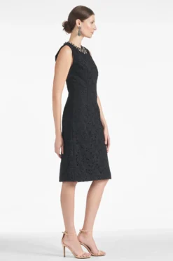 Anna Dress - Noir -Cheap The Simply Dress Store ANNADRESS NOIR SIDE scaled