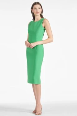 Cheap The Simply Dress Store 22 Anna Dress - Parrot Green