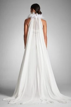 Aphrodite Overlay - Ivory -Cheap The Simply Dress Store APHRODITEOVERLAY IVORY BACK