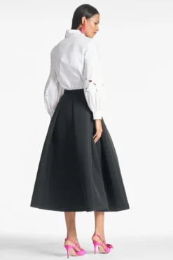 Astor Top - White -Cheap The Simply Dress Store ASTORTOP LEIGHTONSKIRT WHITE BACK scaled