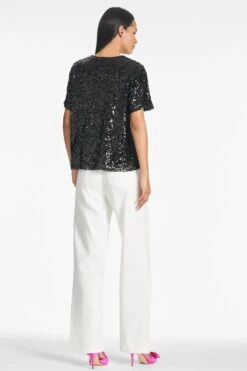 Bette Top - Black -Cheap The Simply Dress Store BETTETOP BLACK BACK2