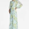 Bianca Gown - Sky Citrine Floral