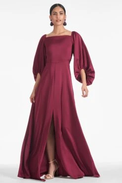 Bryant Gown - Garnet