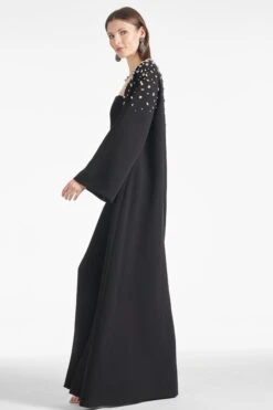 Calliope Coat - Black -Cheap The Simply Dress Store CALLIOPECOAT BLACK SIDE