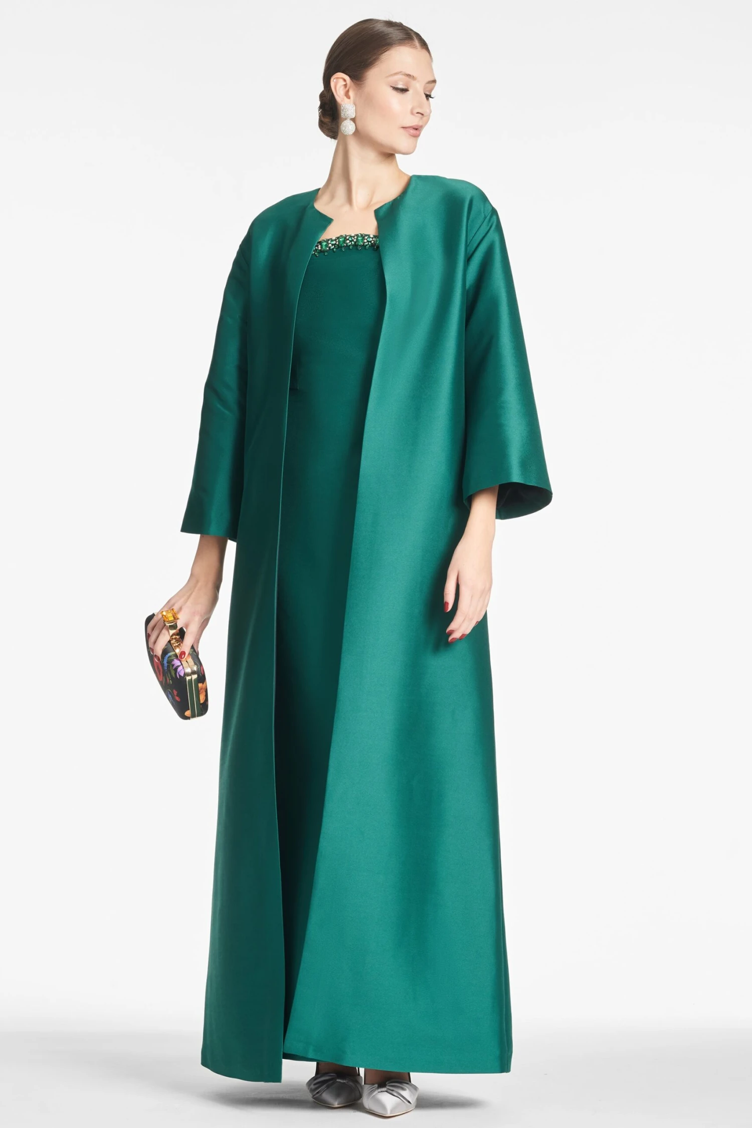 Calliope Coat - Emerald 2 Calliope Coat - Emerald - Image 2