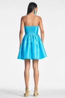 Corey Dress - Electric Blue 7 Corey Dress - Electric Blue -Cheap The Simply Dress Store COREYDRESS ELECTRICBLUE BACK