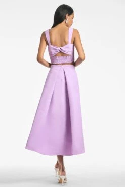Leighton Skirt - Lilac -Cheap The Simply Dress Store DARCYTOP LEIGHTONSKIRT LILAC BACK c3cbe34f be13 4240 90ab a4f9342193c7