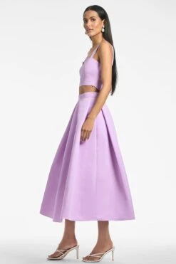 Leighton Skirt - Lilac -Cheap The Simply Dress Store DARCYTOP LEIGHTONSKIRT LILAC SIDE2 d56173f8 bdfa 4b30 a393 9d6b1a089cb3