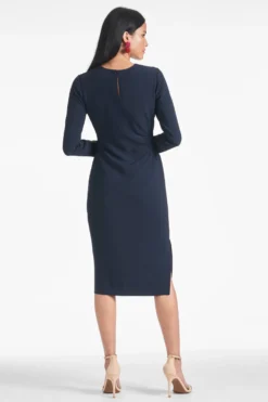 Dee Dress - Dark Midnight -Cheap The Simply Dress Store DEEDRESS DARKMIDNIGHT BACK scaled