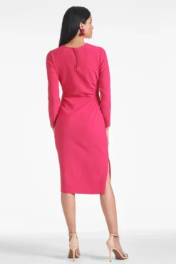 Dee Dress - Passionfruit -Cheap The Simply Dress Store DEEDRESS PASSIONFRUIT BACK scaled
