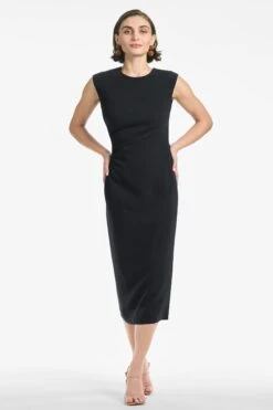 Diana Dress - Black 10 Diana Dress - Black -Cheap The Simply Dress Store DIANADRESS RECOLOR BLACK FRONT
