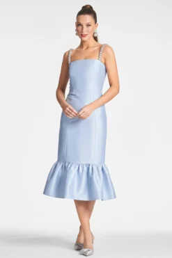 Elise Dress - Glacial Blue -Cheap The Simply Dress Store ELISEDRESS GLACIALBLUE FRONT scaled