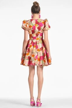 Festa Dress - Molti Fiore -Cheap The Simply Dress Store FESTADRESS MOLTIFIORE BACK