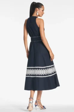 Georgia Dress - Midnight -Cheap The Simply Dress Store GEORGIADRESS MIDNIGHT V2 BACK scaled