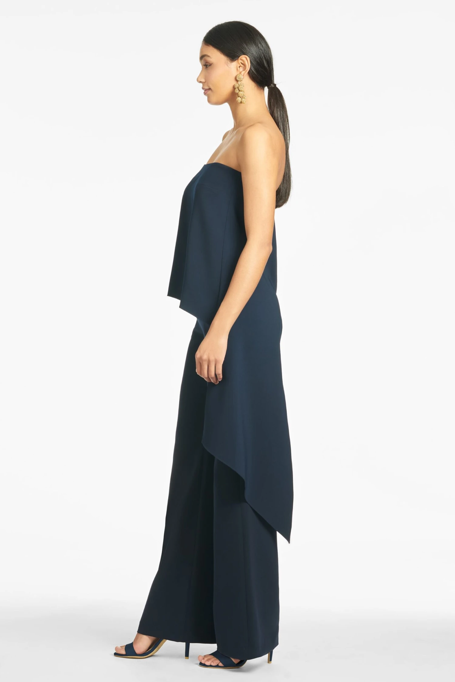 Haven Blouse - Midnight 2 Haven Blouse - Midnight - Image 2