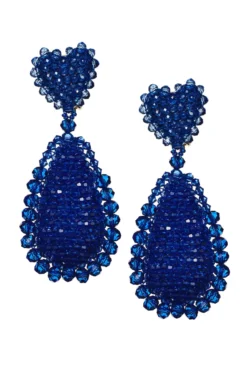 Adeline Earrings - Faceted Beads -Cheap The Simply Dress Store J20E57 ADELINEEARRING BLUE scaled