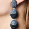 Lanah Earrings - Crystals