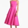 Jacinta Dress - Cerise