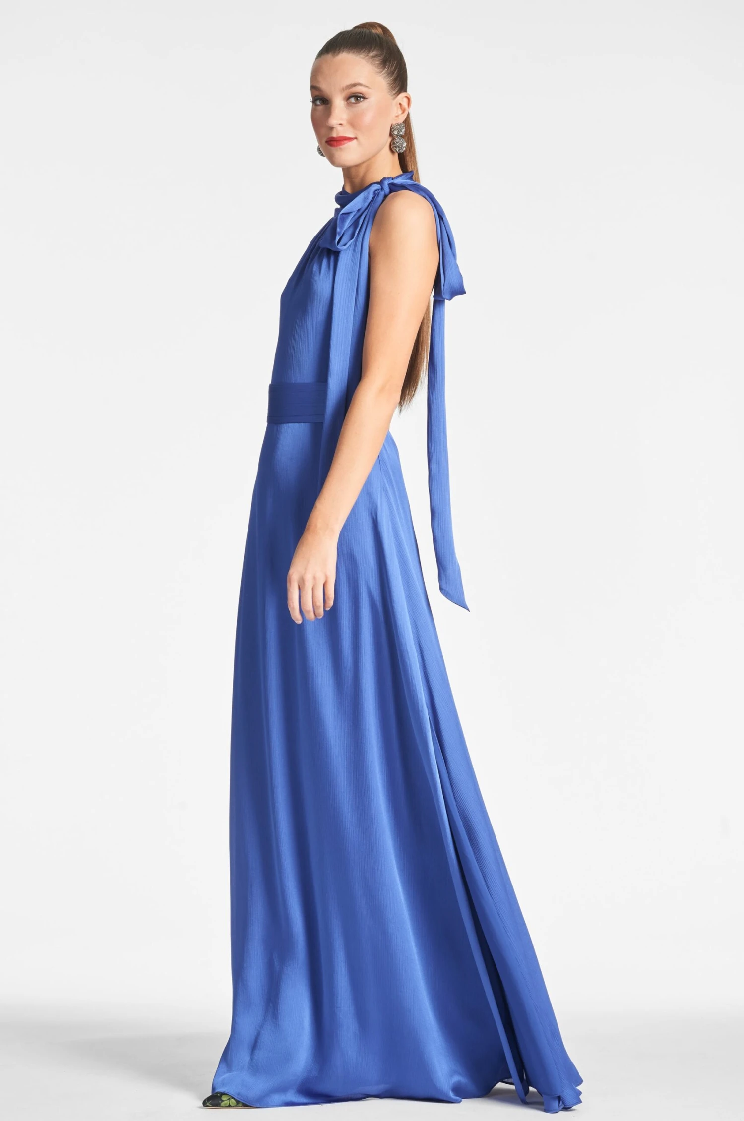 Kayla Gown - French Blue 2 Kayla Gown - French Blue - Image 2