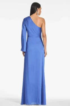 Keely Gown - French Blue -Cheap The Simply Dress Store KEELYGOWN FRENCHBLUE BACK fe08fbe0 bbec 41dd a2e1 b946a994effa scaled