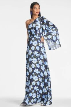 Cheap The Simply Dress Store 44 Keely Gown - Ocean Blue Magnolia