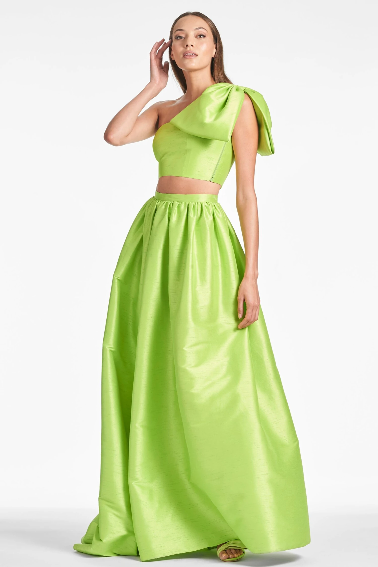 Kyla Top - Electric Lime 2 Kyla Top - Electric Lime - Image 2