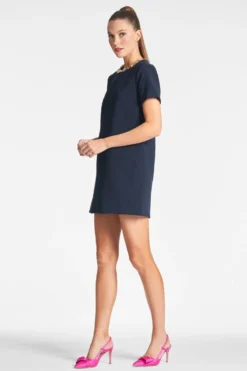 Lauren Dress - Dark Midnight -Cheap The Simply Dress Store LAURENDRESS MIDNIGHT SIDE scaled
