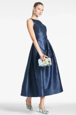 Lexie Top - Navy -Cheap The Simply Dress Store LEXIETOP LEIGHTONSKIRT NAVY SIDE 1 scaled