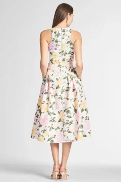 Lydia Skirt - Pink Lemonade Bouquet -Cheap The Simply Dress Store LEXIETOP LYDIASKIRT PINKLEMONADEBOUQUET BACK 82e6701d 44f8 4feb b8d6 9077b74534c2 scaled