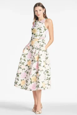 Lydia Skirt - Pink Lemonade Bouquet