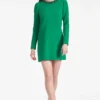 Embellished Lily Dress - Cadmium Green