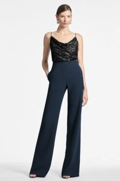 Macy Pant - Midnight -Cheap The Simply Dress Store MACYPANT RECOLOR MIDNIGHT FRONT