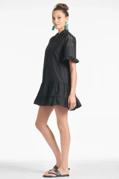 Palma Dress - Black -Cheap The Simply Dress Store PALMADRESS BLACK SIDE scaled