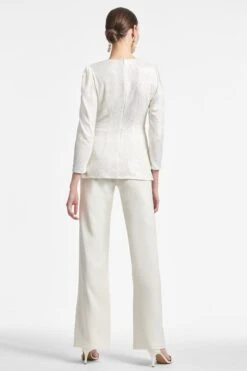 Peyton Top - Ivory 7 Peyton Top - Ivory -Cheap The Simply Dress Store PEYTONTOP IVORY BACK