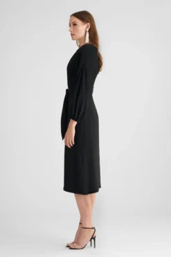 Annie Dress - Black -Cheap The Simply Dress Store R21D10 SIDE scaled