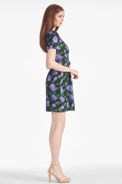 Rue Dress - Violet Garden -Cheap The Simply Dress Store RUEDRESS VIOLETGARDEN SIDE scaled