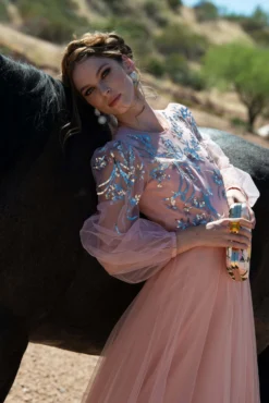 Freyja Gown - Morganite -Cheap The Simply Dress Store SACHINBABIRAW1145 scaled