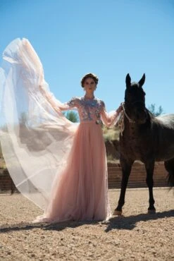 Freyja Gown - Morganite -Cheap The Simply Dress Store SACHINBABIRAW1234