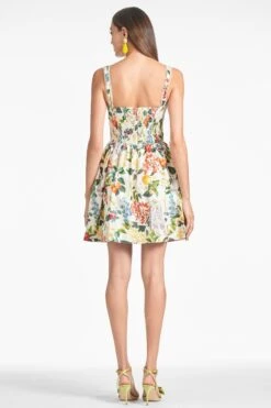 Samira Dress - Giorno Giardino 7 Samira Dress - Giorno Giardino -Cheap The Simply Dress Store SAMIRADRESS OROGIARDINO BACK