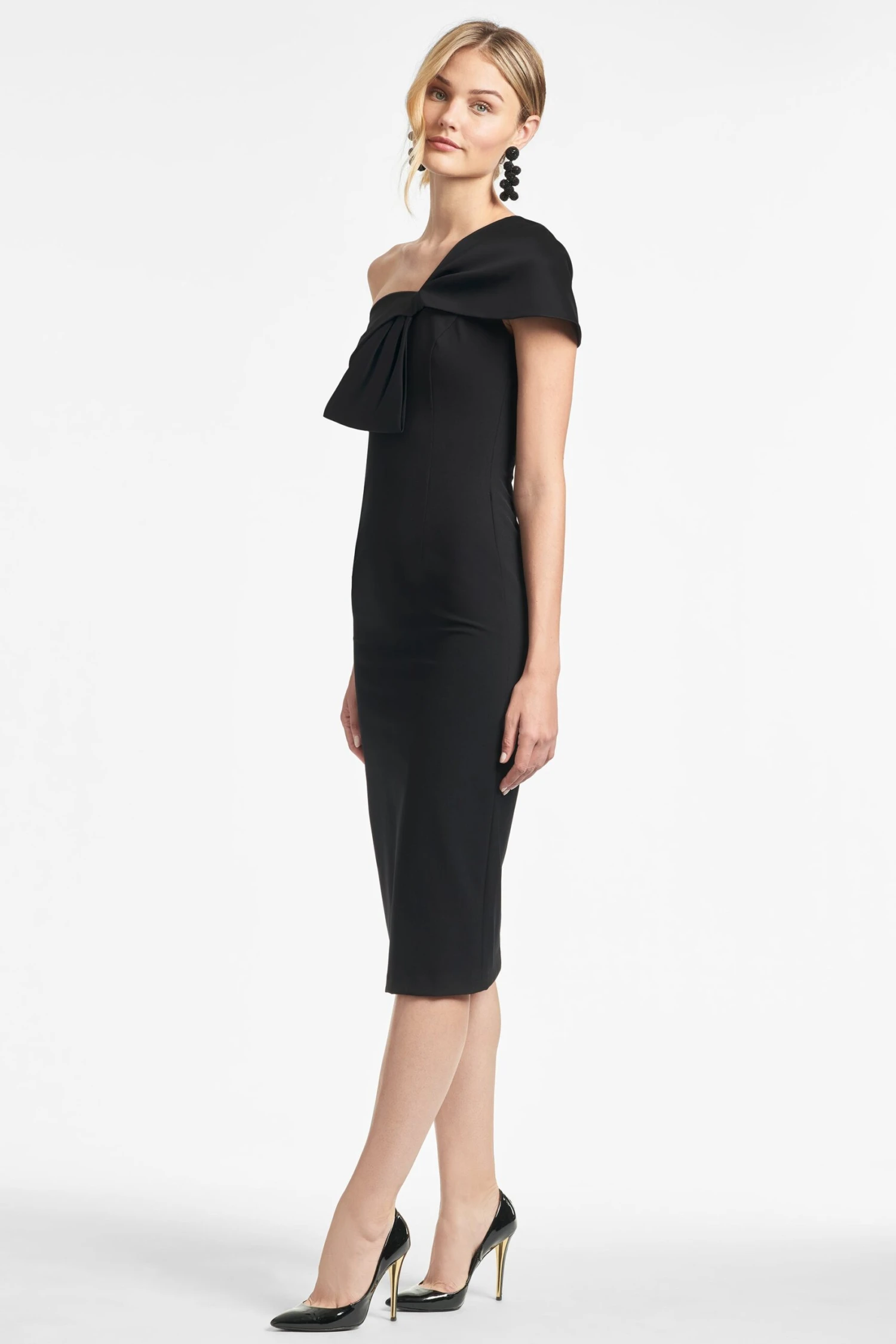 Sandra Dress - Black 2 Sandra Dress - Black - Image 2