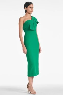 Cheap The Simply Dress Store -Cheap The Simply Dress Store SANDRADRESS CADMIUMGREEN SIDE